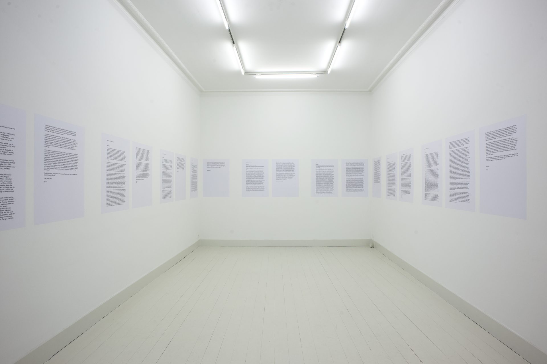 Sven Augustijnen - installation view at Jan Mot, 2018