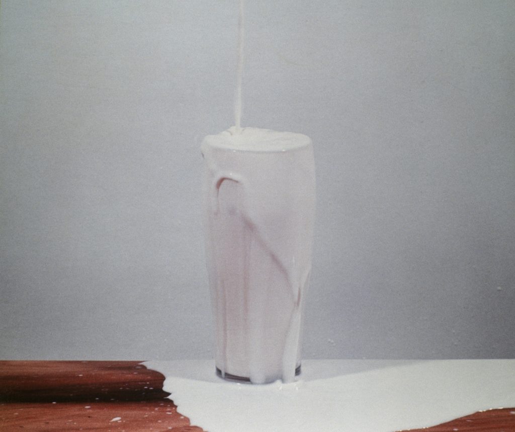 David Lamelas - To Pour Milk Into a Glass, 1972