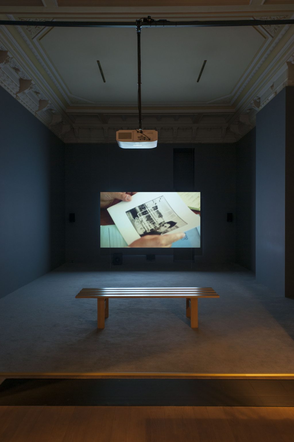 Pierre Bismuth - installation view at Jan Mot, 2015