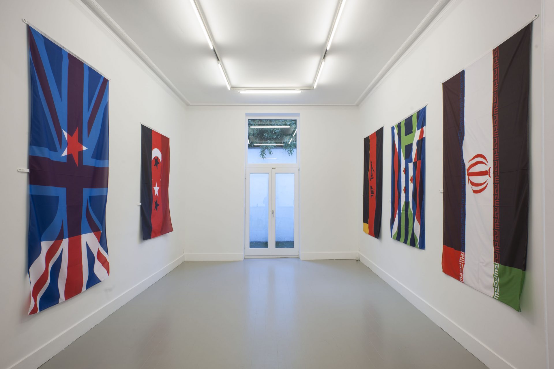 Pierre Bismuth - installation view at Jan Mot, 2019