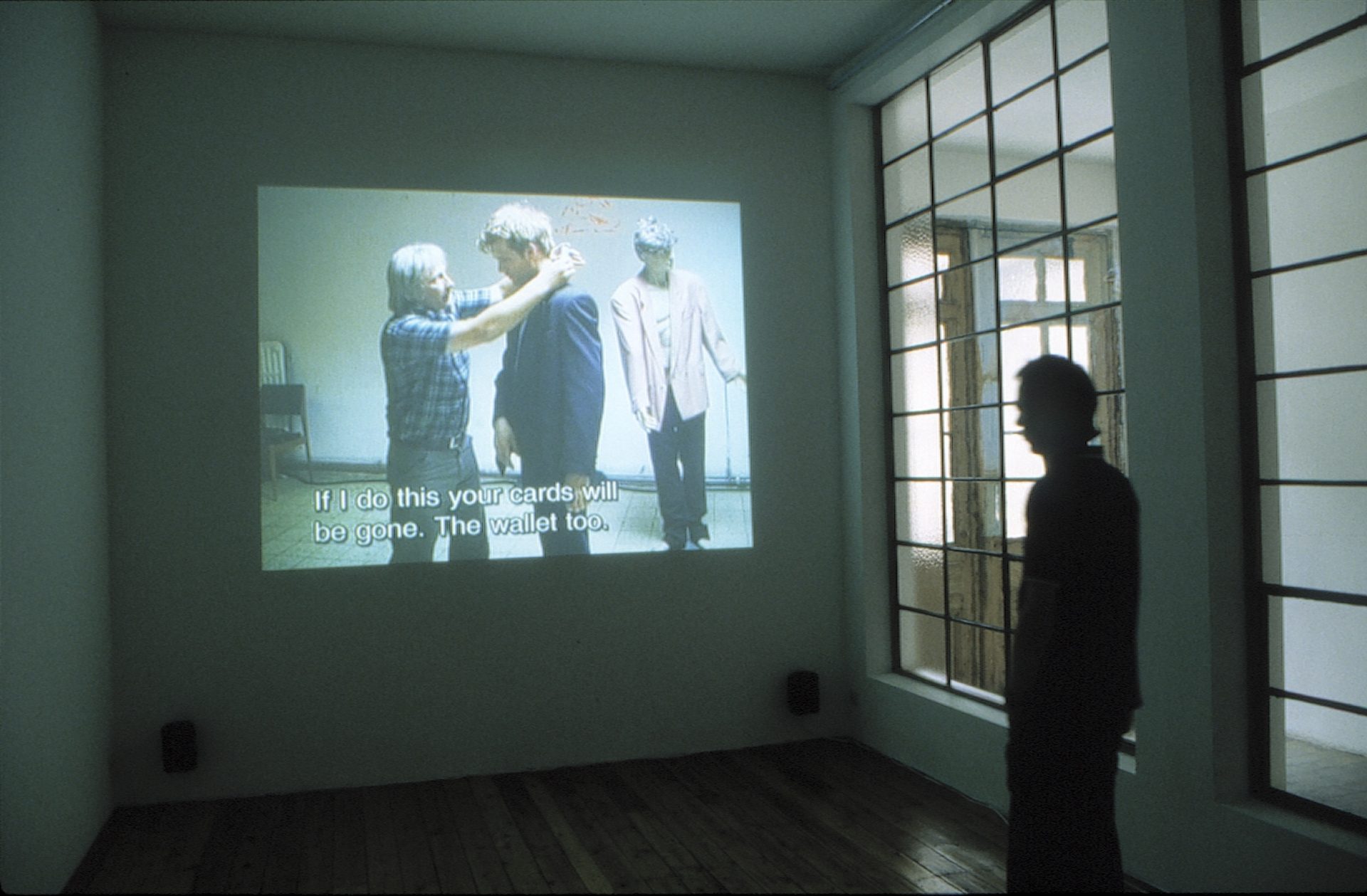 Sven Augustijnen, installation view at Jan Mot, 2001