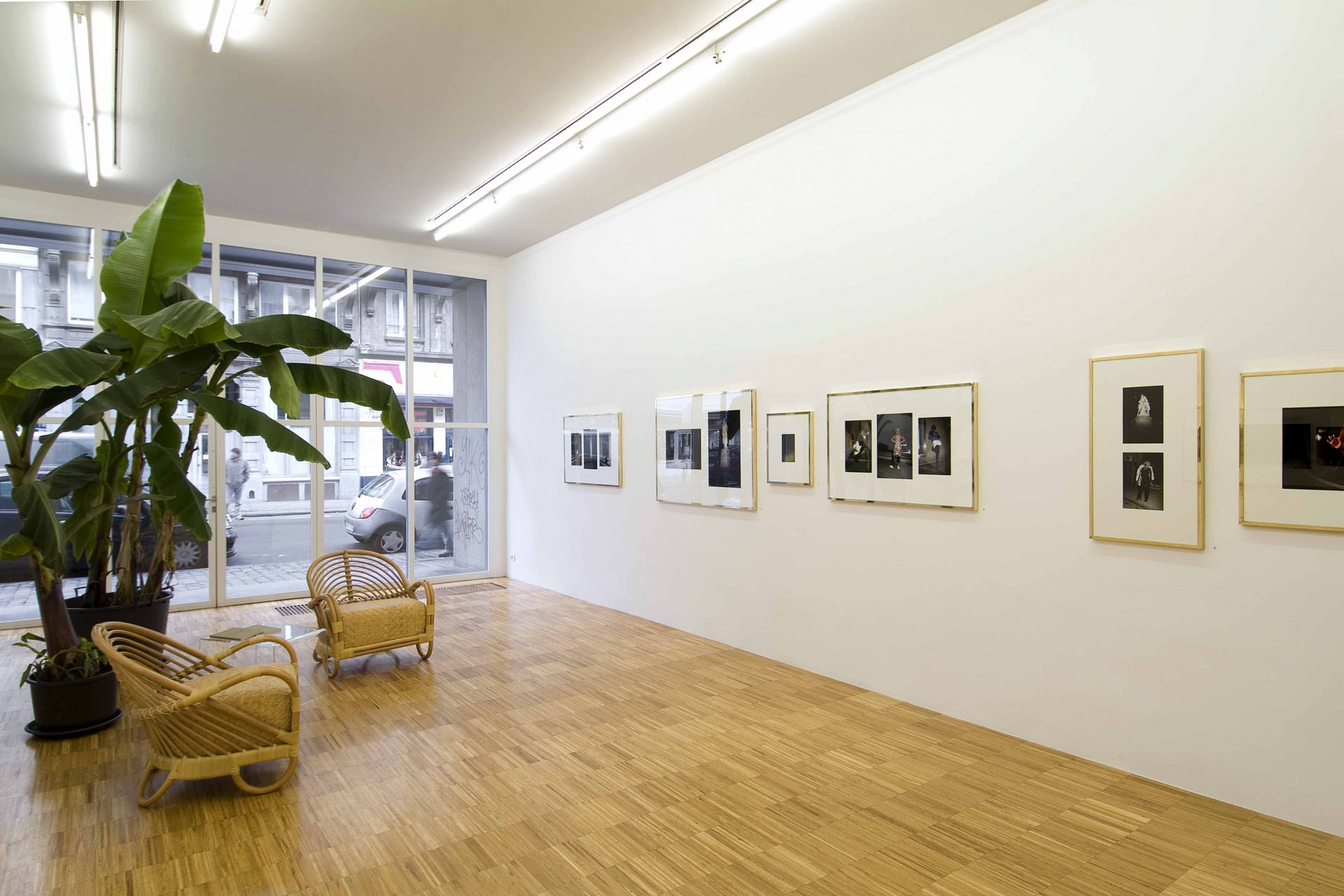 Sven Augustijnen - installation view at Jan Mot, 2008